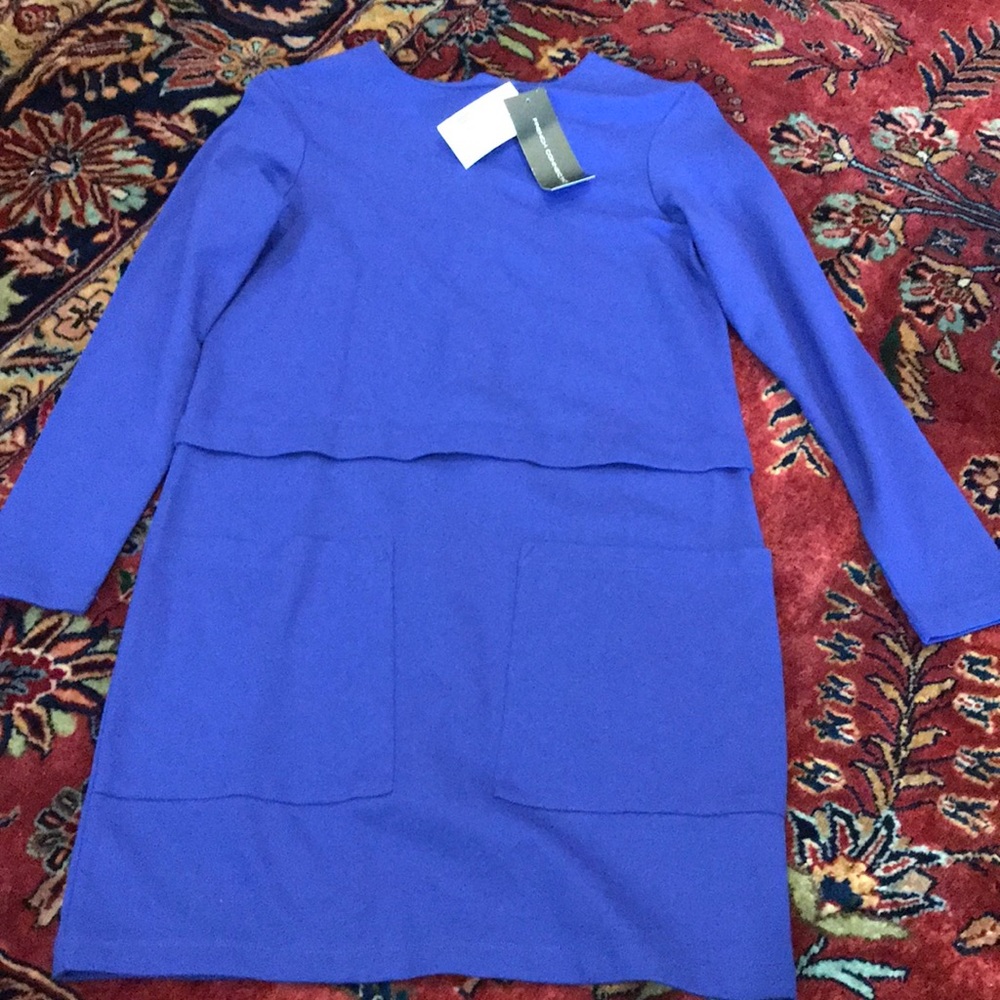 French Connection long sleeve dress size 0 NWT